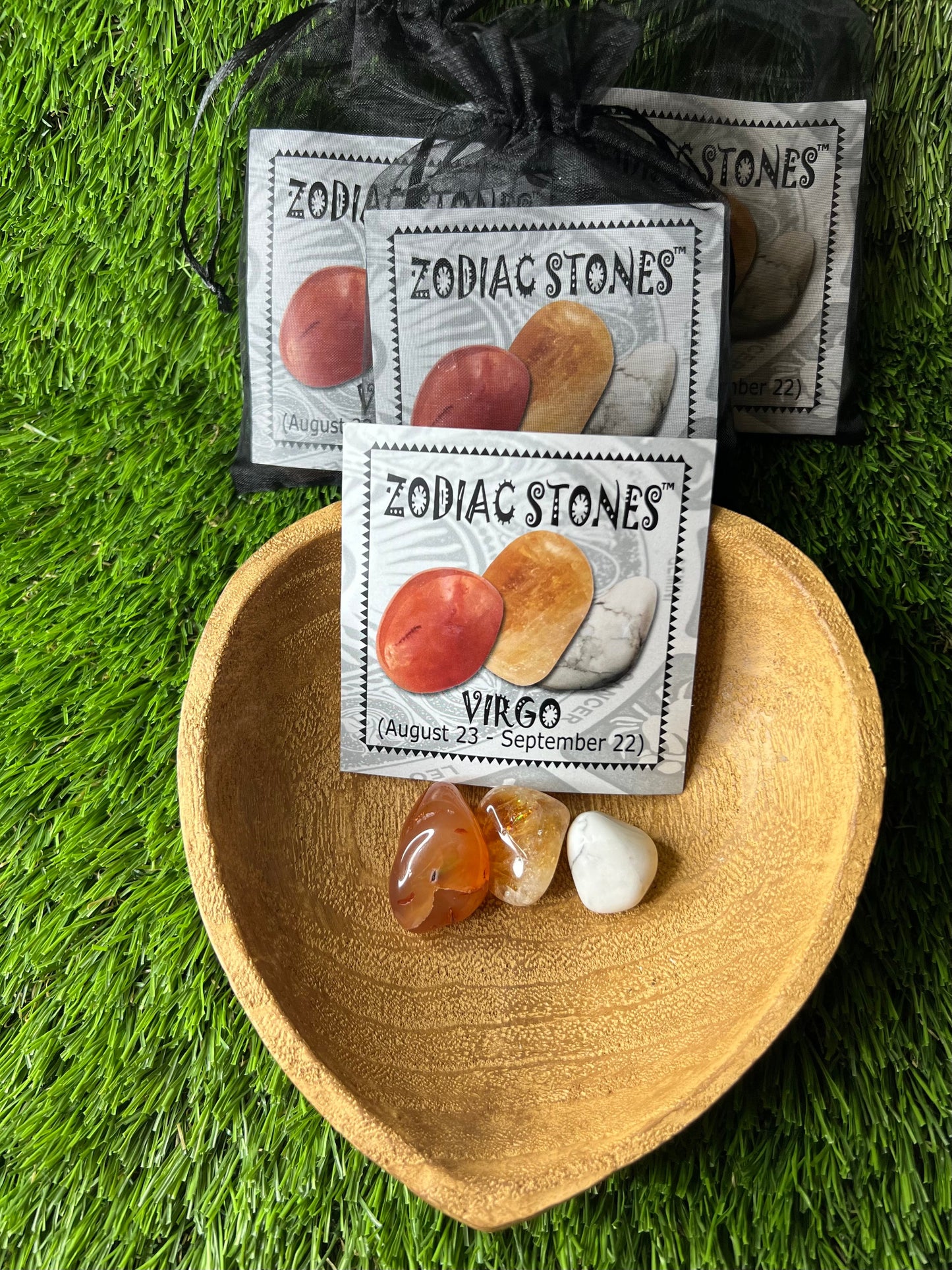 Virgo Zodiac Stone