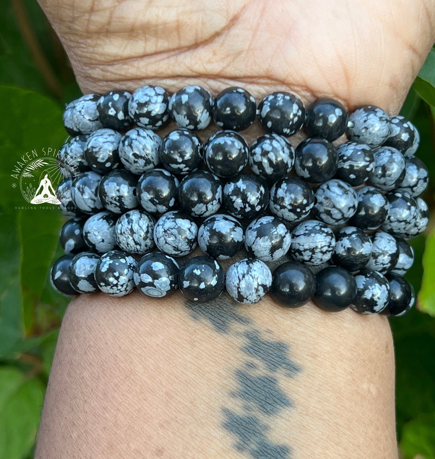 Snowflake Obsidian