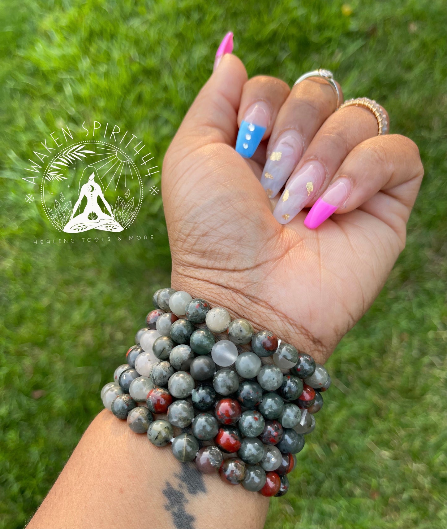 African Bloodstone  (bracelet)