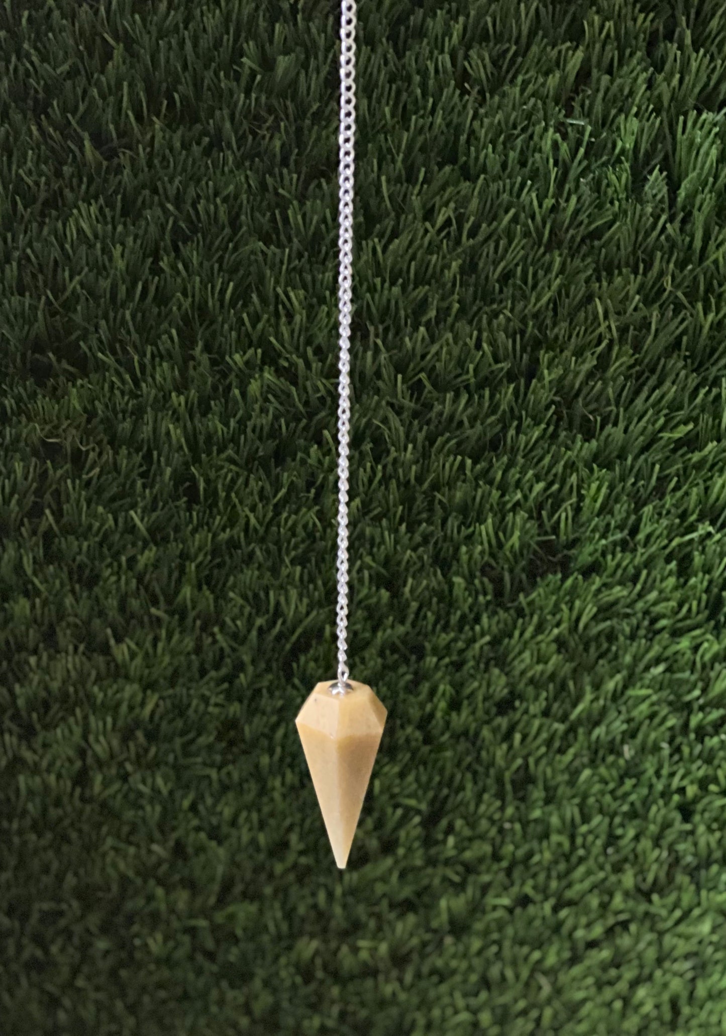 Yellow Jasper Pendulum