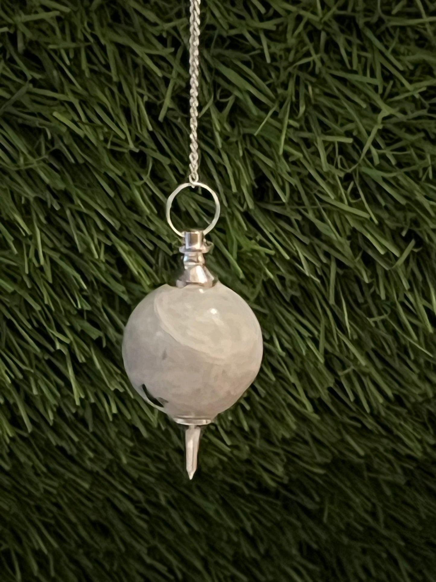 Rainbow Moonstone Dowsing Sphere
