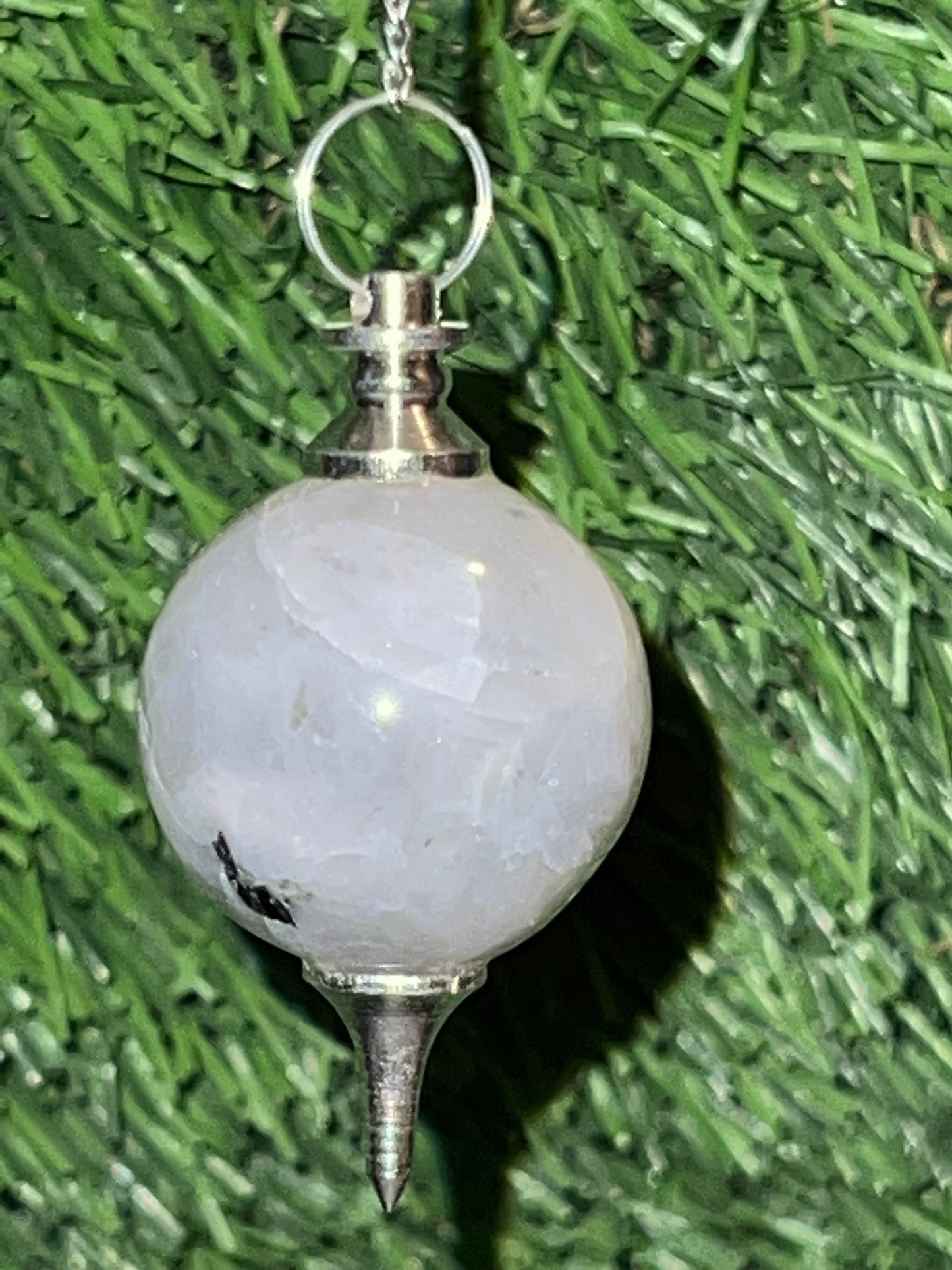 Rainbow Moonstone Dowsing Sphere