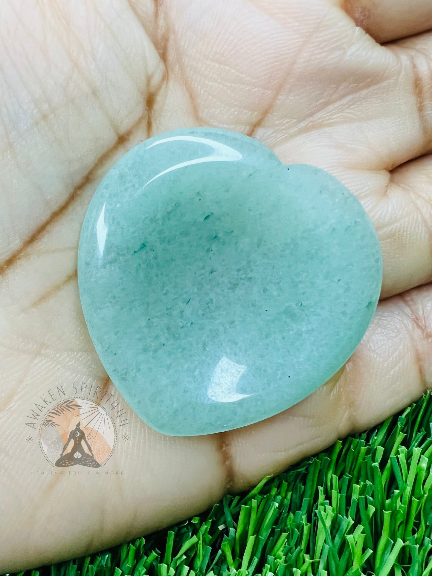 Worry Stone (Aquamarine)