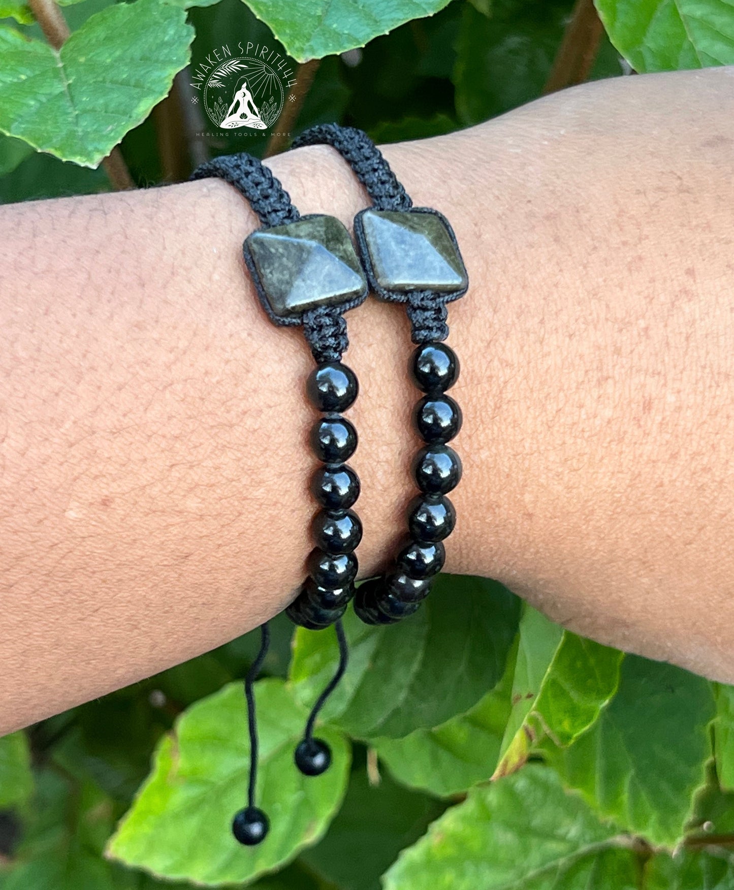 Hematite X Black Obsidian