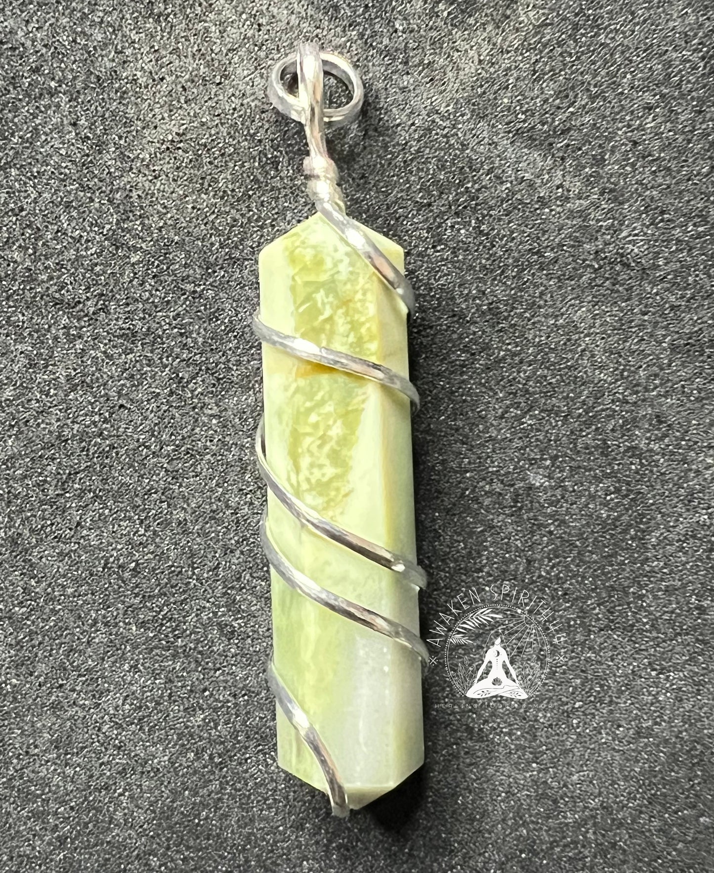 Serpentine Spiral Pendant