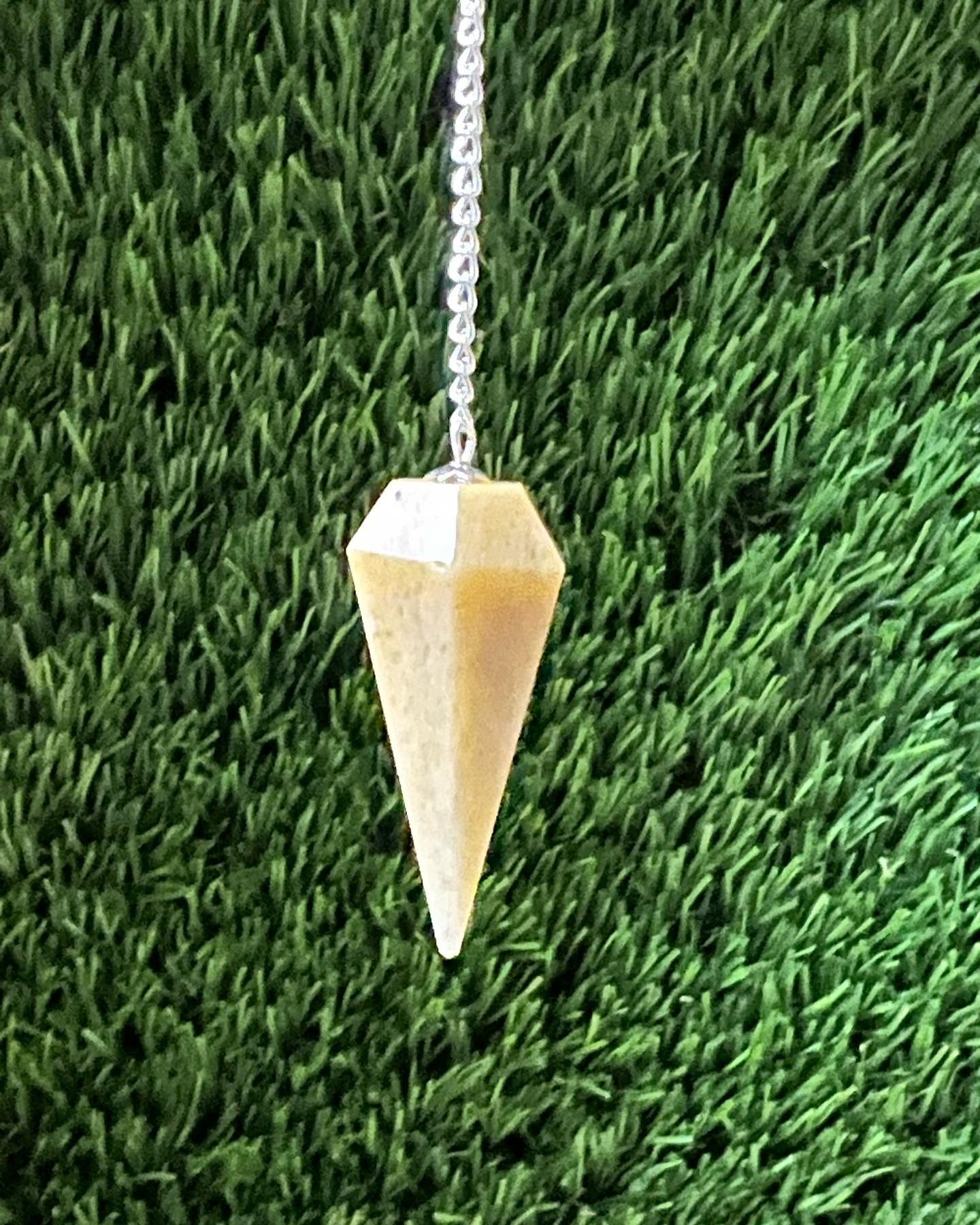 Yellow Jasper Pendulum