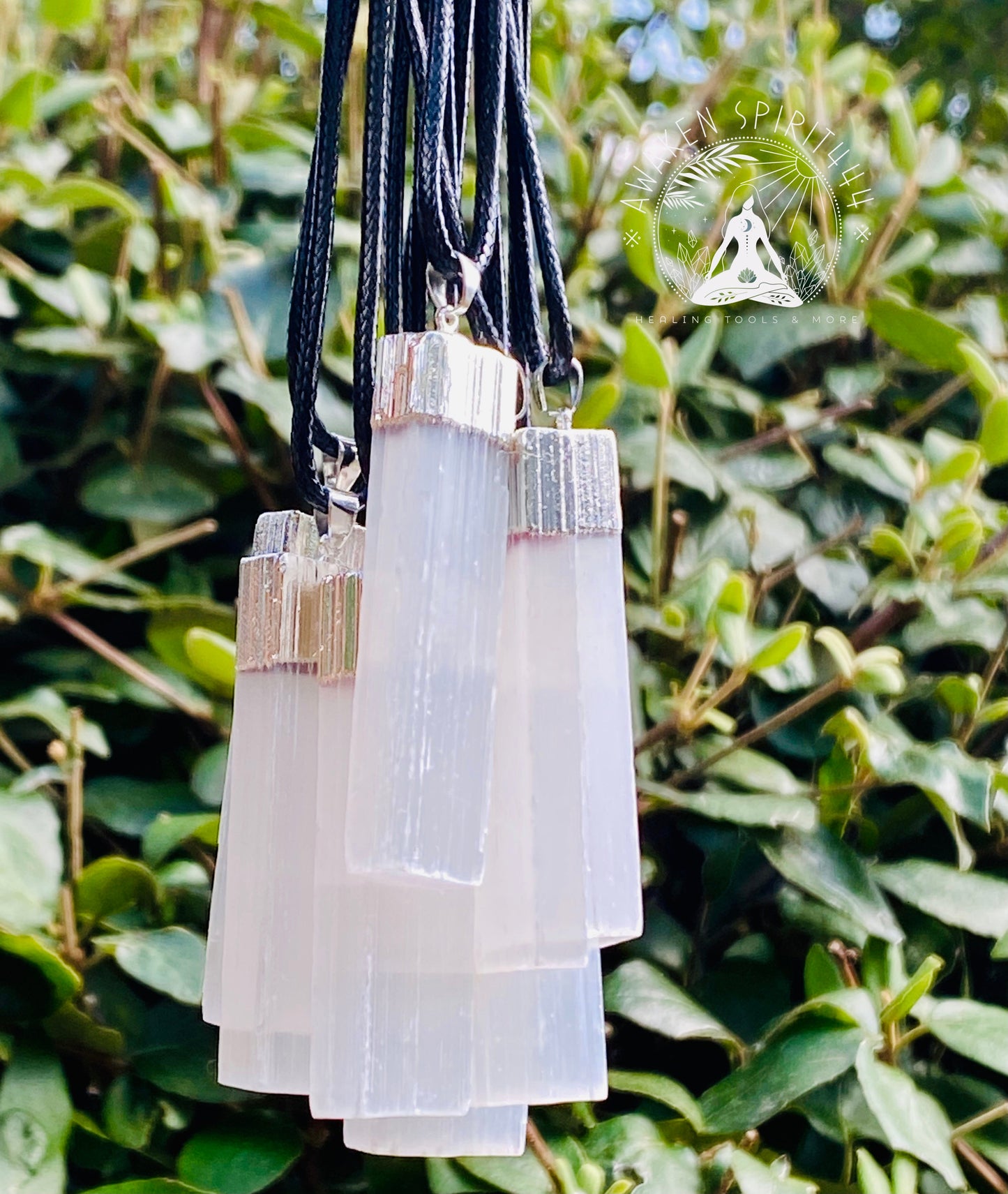 Selenite Necklace