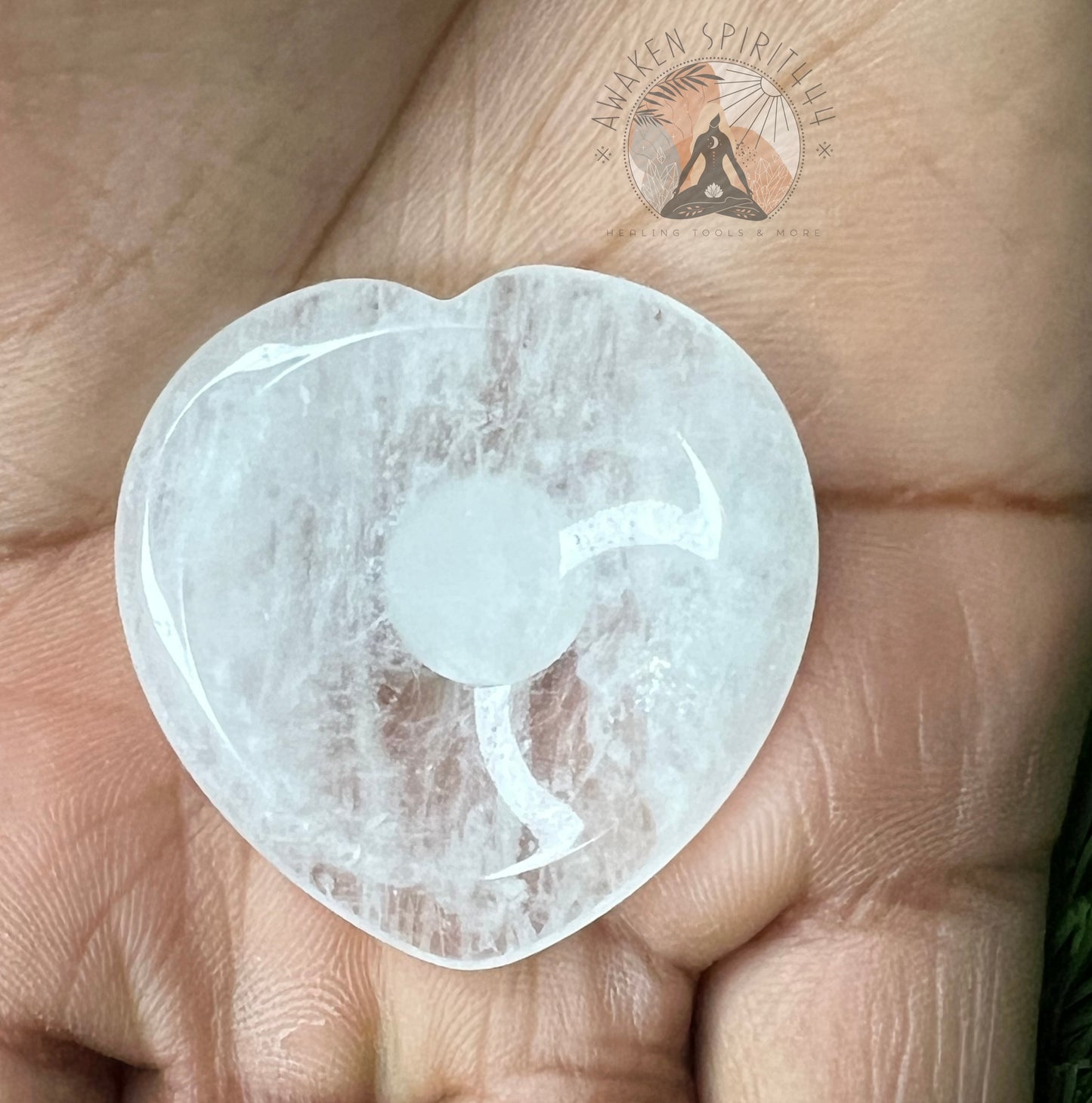 Worry Stone ( Clear Quartz)
