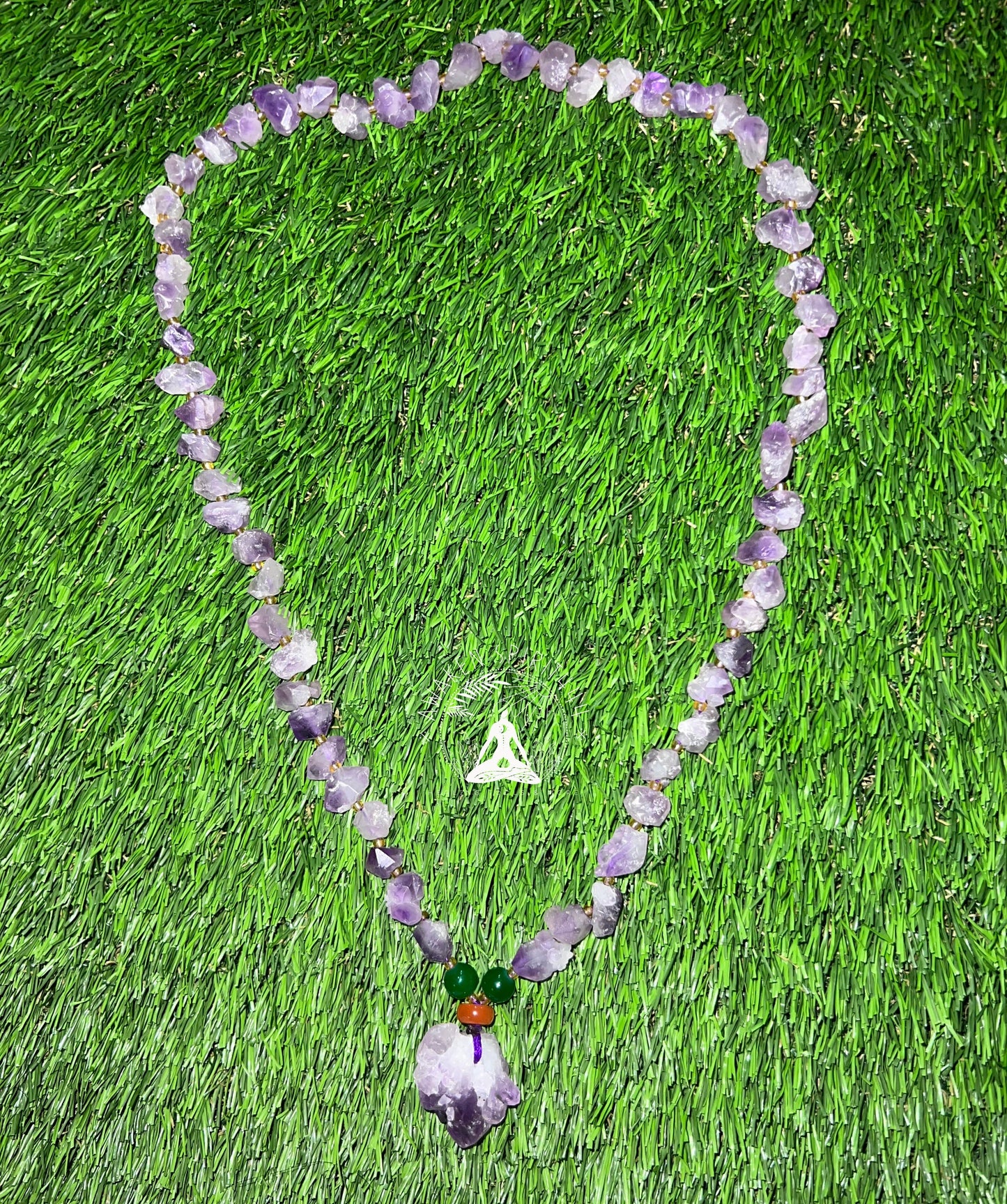 Raw Amethyst Necklace